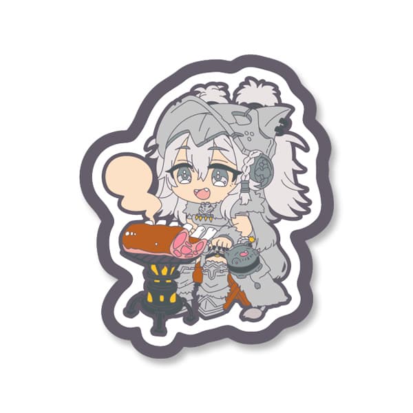 カプコンカフェ モンスターハンターワイルズ×ホロライブ第1弾 ラバートレー(獅白ぼたん) (獅白ぼたん) 　2000016819670