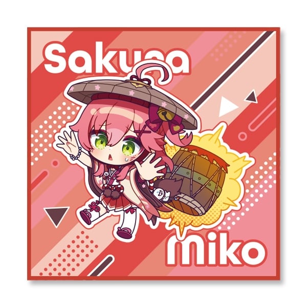 カプコンカフェ モンスターハンターワイルズ×ホロライブ第2弾 マイクロファイバータオル(さくらみこ) (さくらみこ) 2000016819823