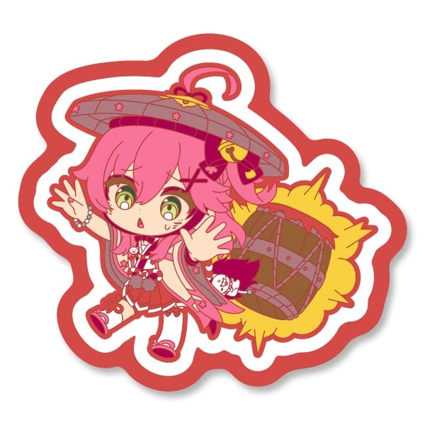 カプコンカフェ モンスターハンターワイルズ×ホロライブ第2弾 ラバートレー(さくらみこ) (さくらみこ) 2000016819984