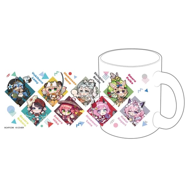 カプコンカフェ モンスターハンターワイルズ×ホロライブ マグカップ 2000016820065