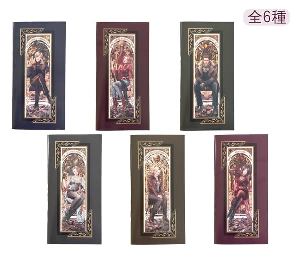 CAPCOM STORE BIOHAZARD 30th Anniversary 箔押しノート(全6種）