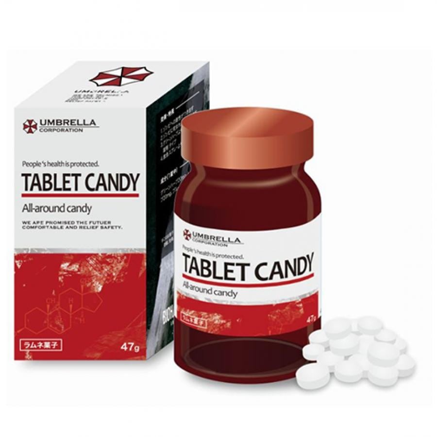 バイオハザード アンブレラ社製錠剤風ラムネ
