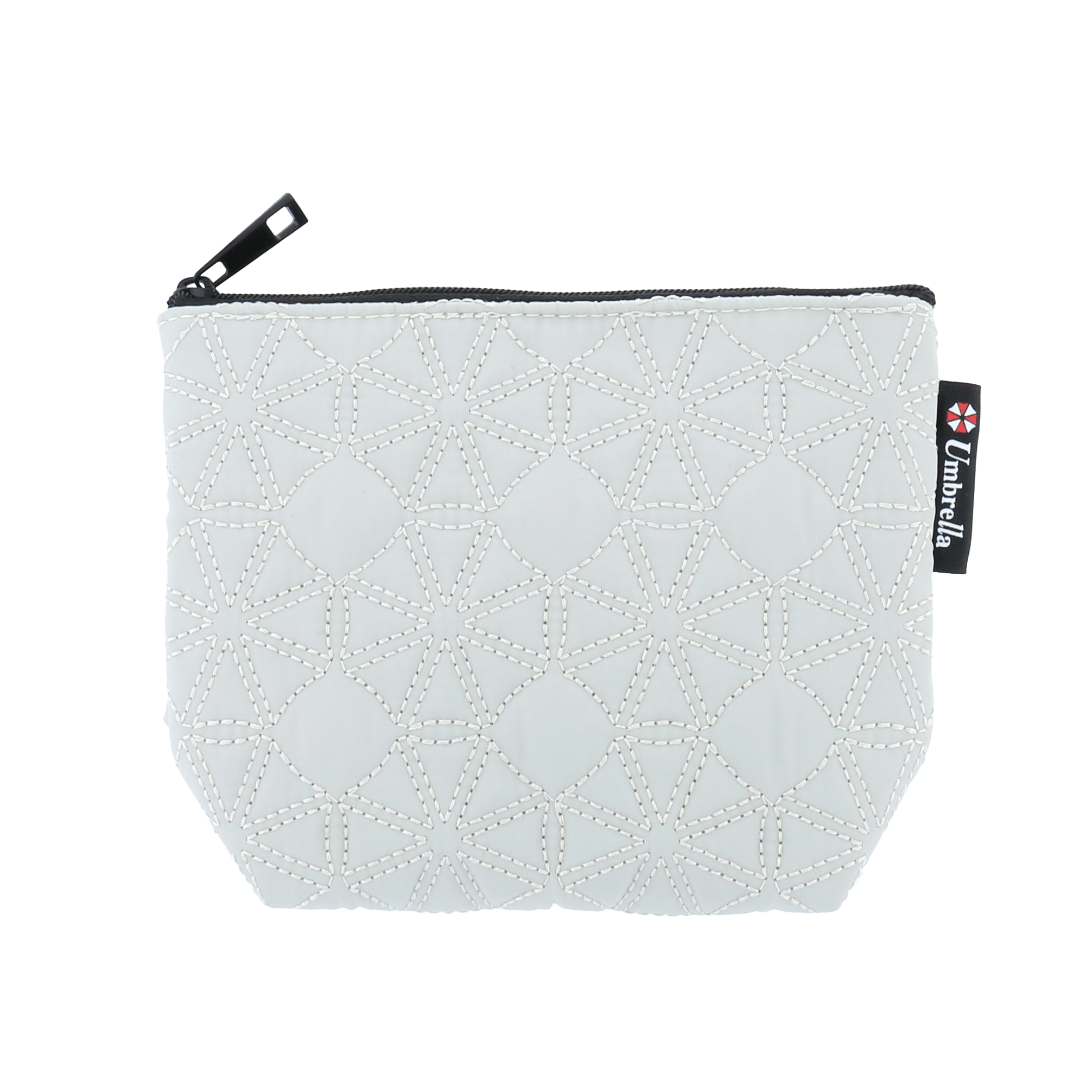 ステッチ柄ポーチ(ライトグレー) 2000016330595