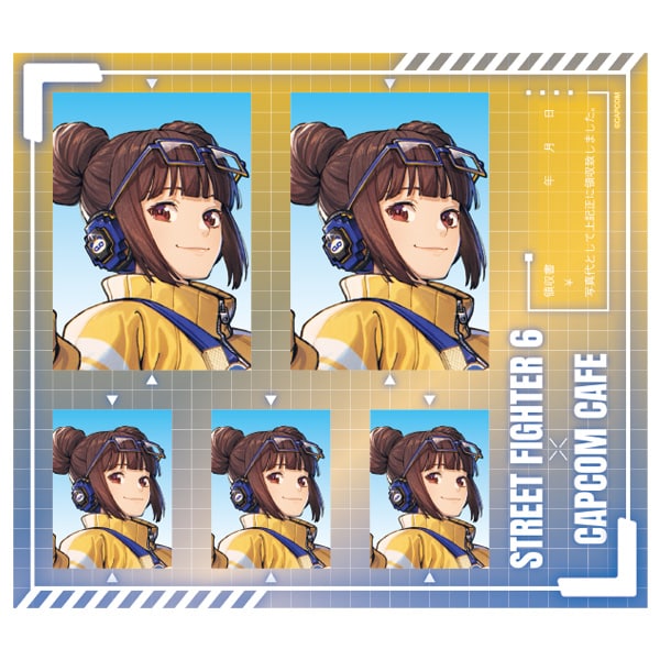 証明写真風ステッカー(リーフェン)2000016498301