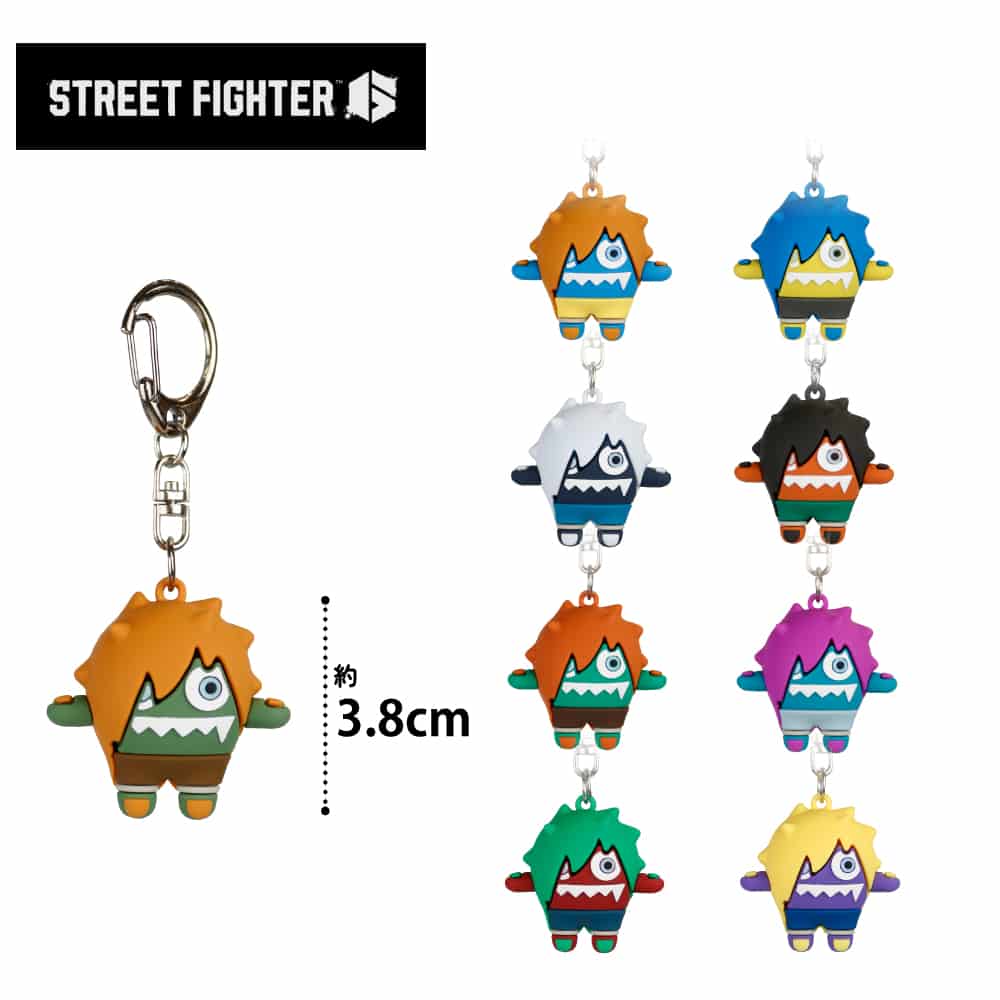 CAPCOM STORE ストリートファイター6 ブランカちゃん ラバーマスコットキーホルダー(トレーディング)