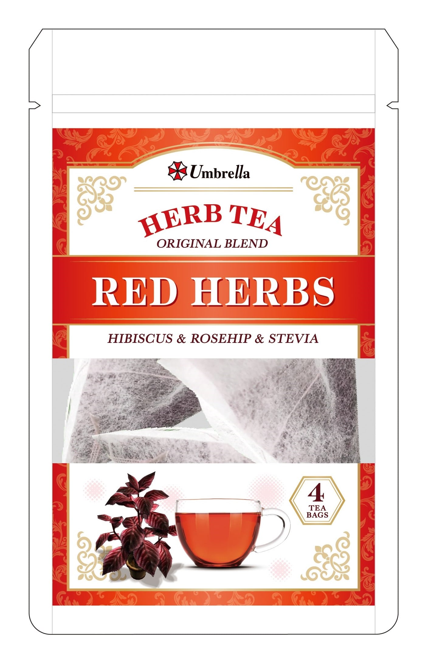 バイオハザード アンブレラ社ハーブティ(レッド)　2000016526264