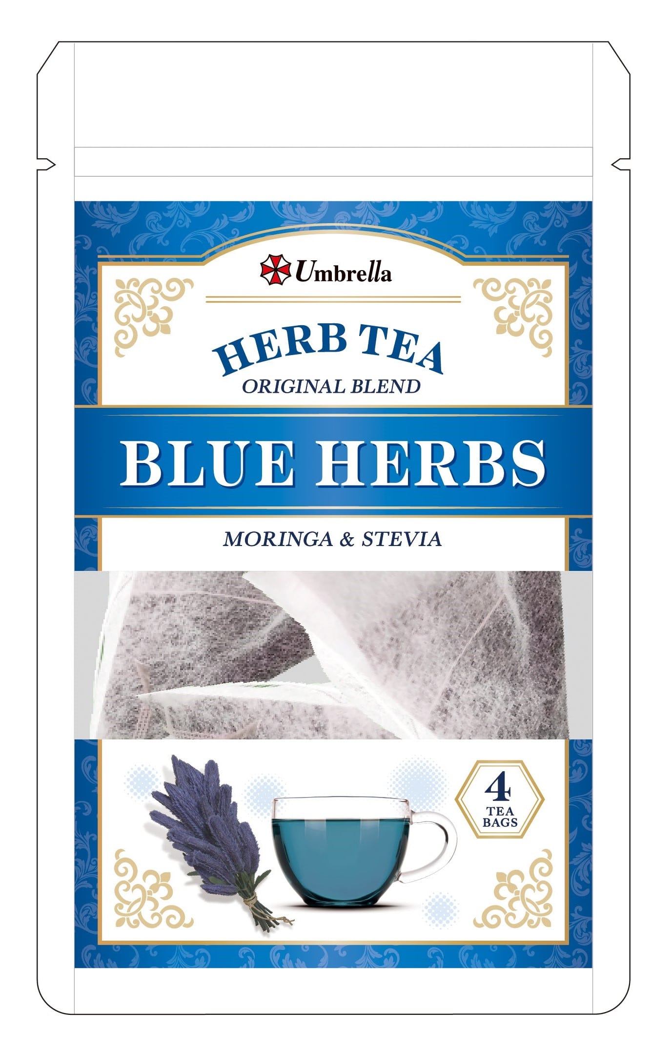 バイオハザード  アンブレラ社ハーブティ(ブルー)　2000016526271