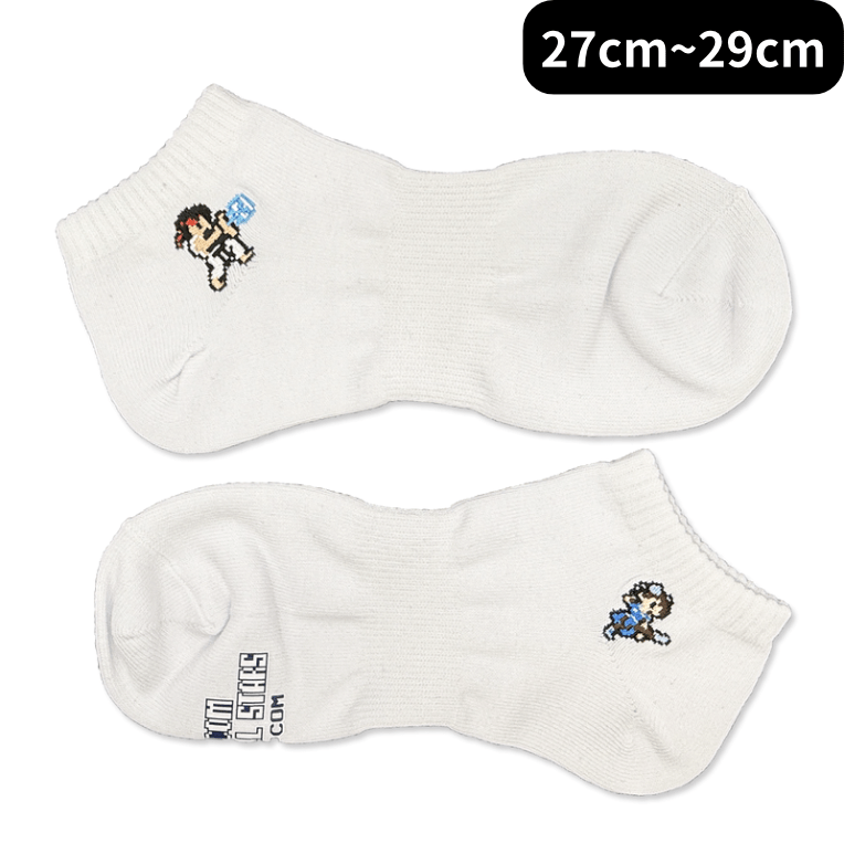 -ｿｯｸｽｺﾚｸｼｮﾝ- ﾘｭｳ&春麗(27cm~29cm ) white2000016500653