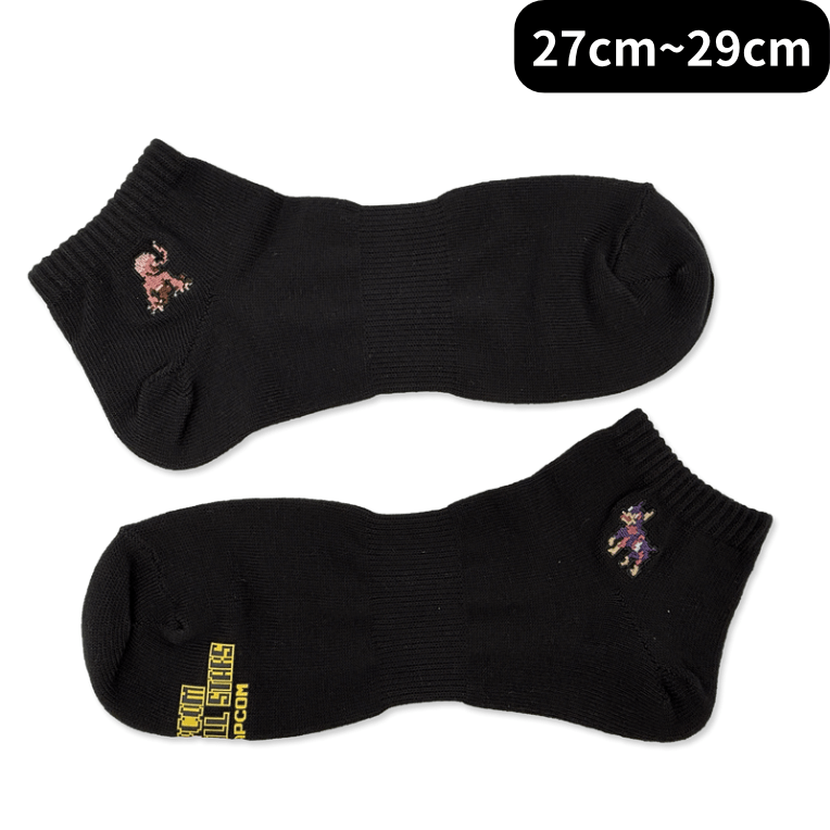 -ｿｯｸｽｺﾚｸｼｮﾝ- ﾘｯｶｰ&ｿﾞﾝﾋﾞ犬(27cm~29cm ) black2000016500912