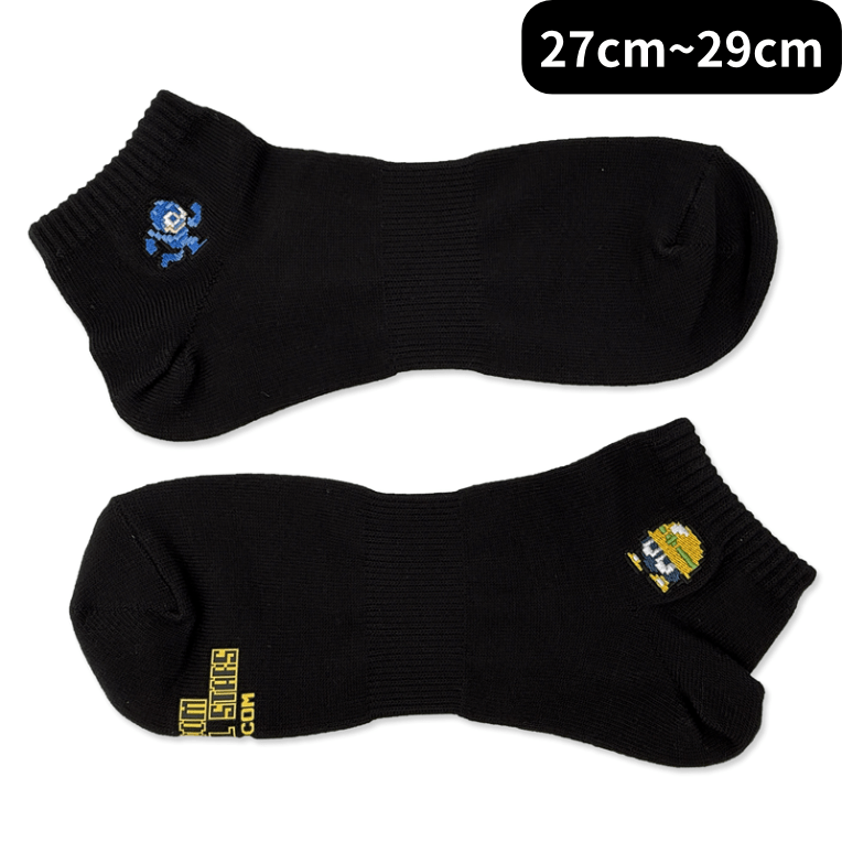 -ｿｯｸｽｺﾚｸｼｮﾝ- ﾛｯｸﾏﾝ&ﾒｯﾄｰﾙ(27cm~29cm ) black2000016500974