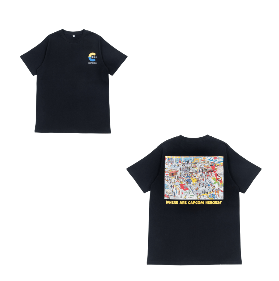 WHERE ARE CAPCOM HEROES？ Tシャツ Black　2000016659832