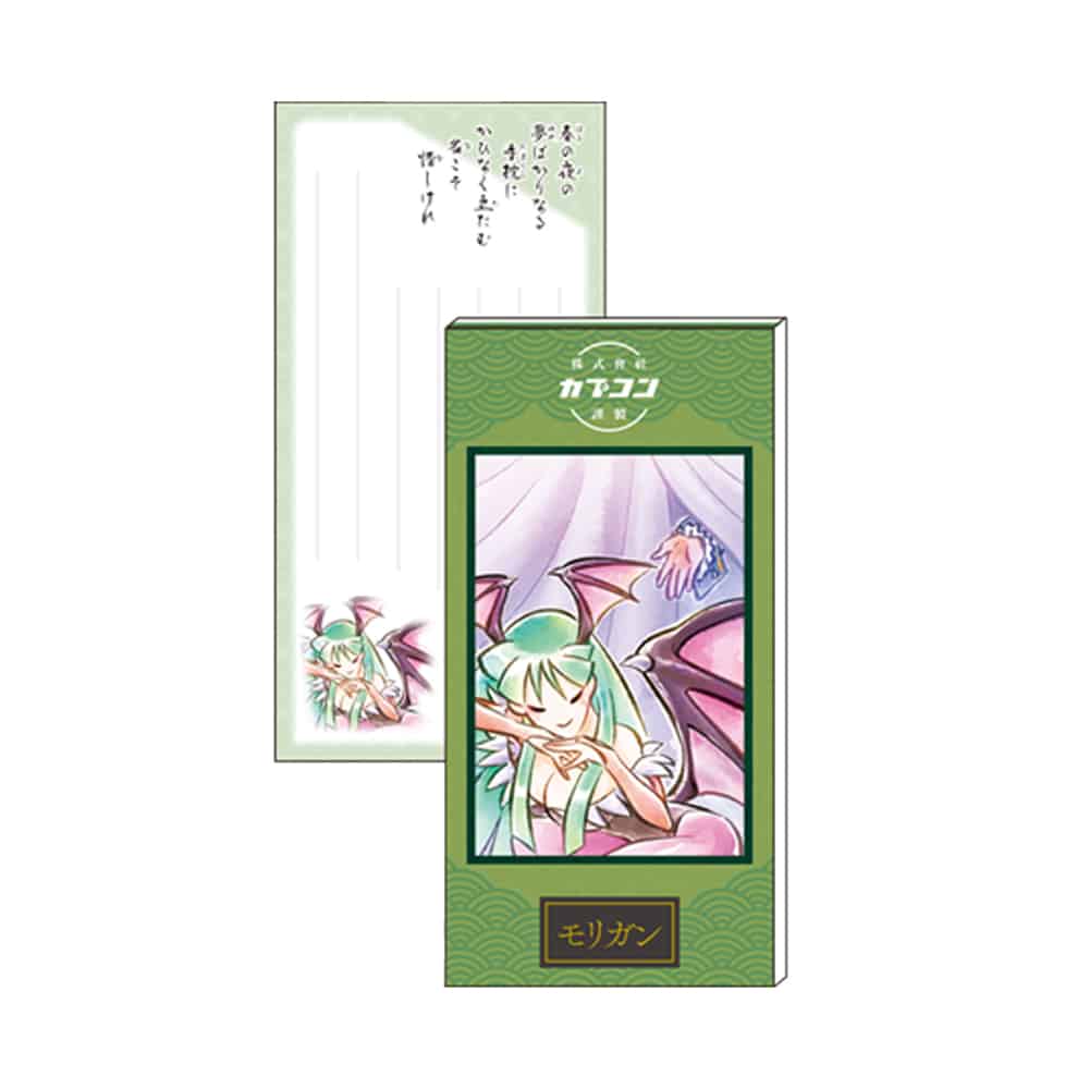 カプコンファイティング百人一首 メモ付箋(モリガン) 2000016771015