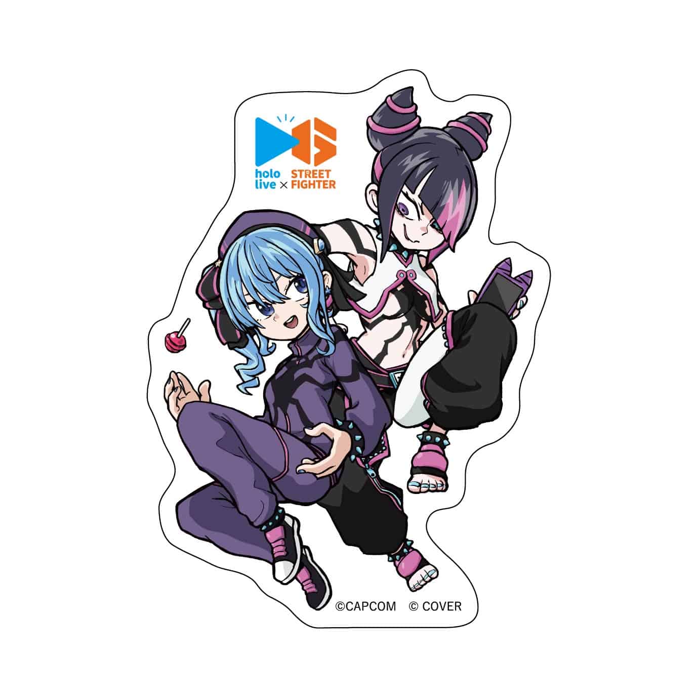 ｶﾌﾟｺﾝｶﾌｪ×ﾎﾛﾗｲﾌﾞ第2弾 BIGｽﾃｯｶｰ(星街すいせい×ジュリ)2000016708950