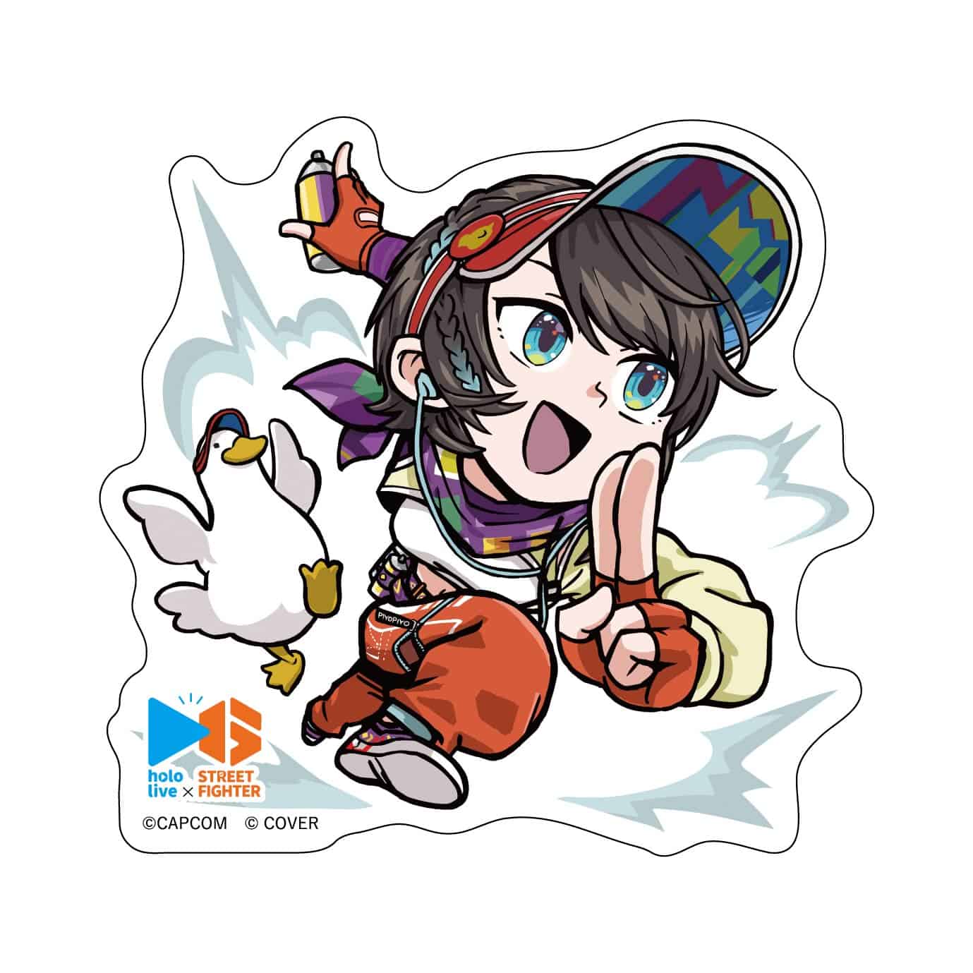 カプコンカフェ ×ホロライブ第2弾 BIGｽﾃｯｶｰ(大空スバル)2000016709001