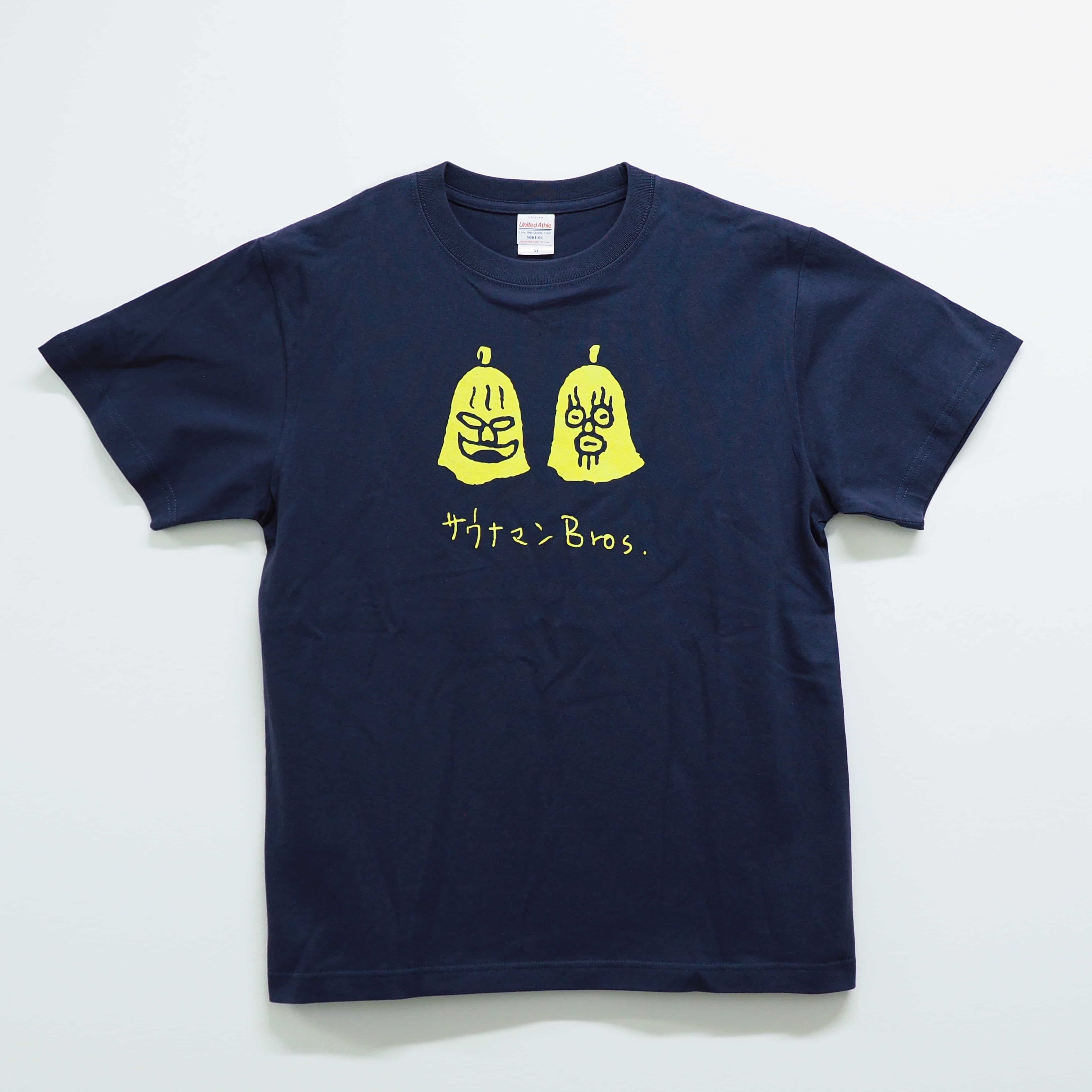 サウナマンBros. Tシャツ グレイッシュパープル M