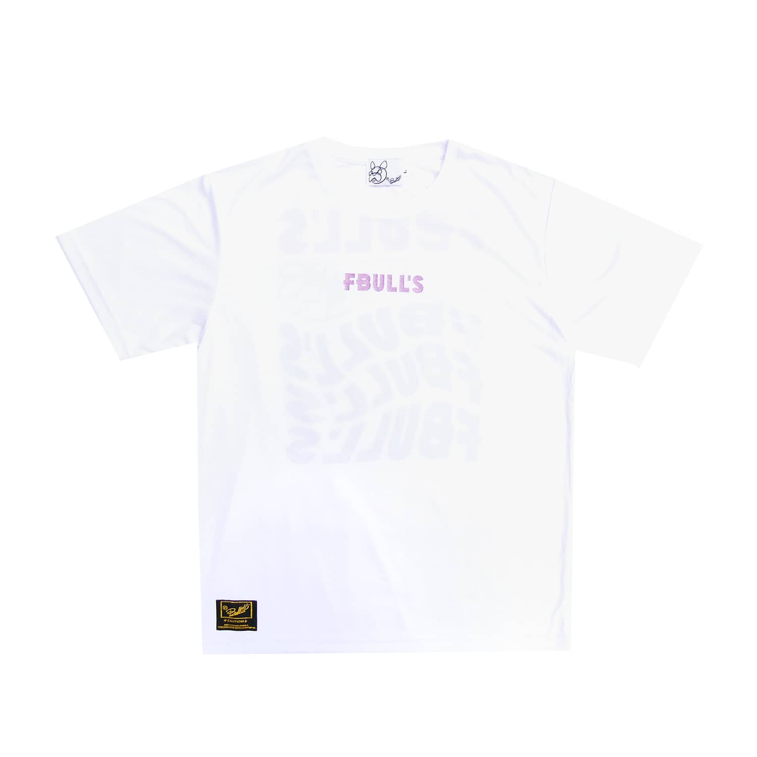 【F BULL’S】 グラデTシャツ - PURPLE［10月上旬から順次発送］ PURPLE M