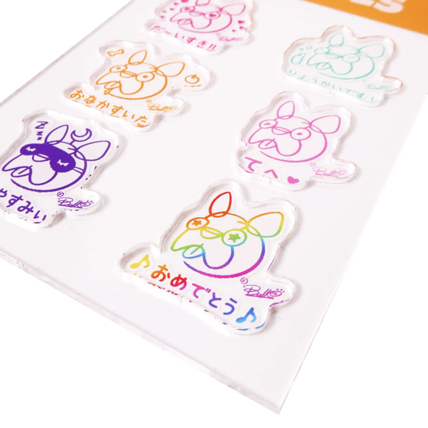【F BULL’S】 アクリルステッカー - LINEスタンプ編［10月上旬から順次発送］