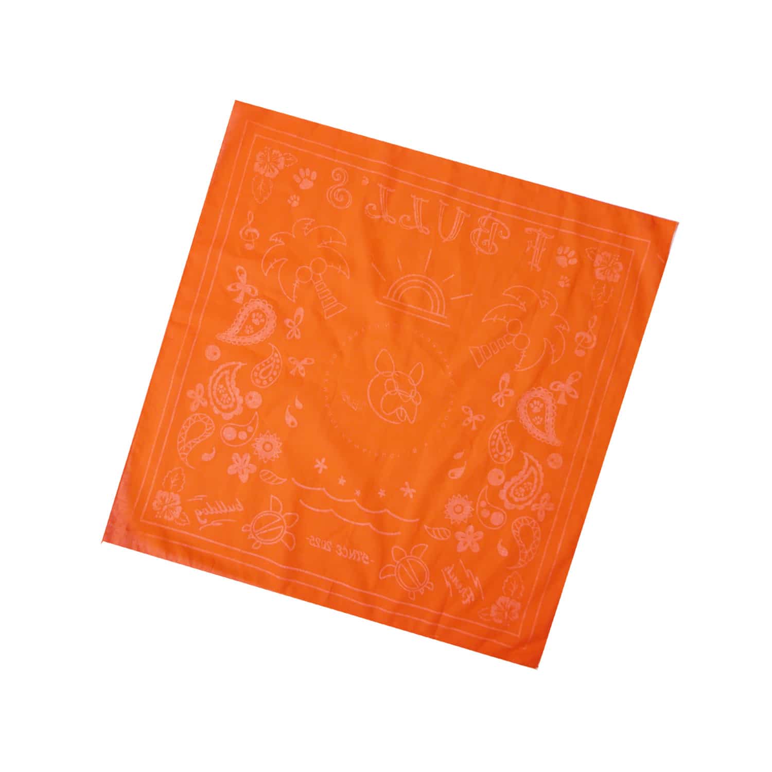 【F BULL’S】バンダナ - ORANGE［10月上旬から順次発送］ ORANGE