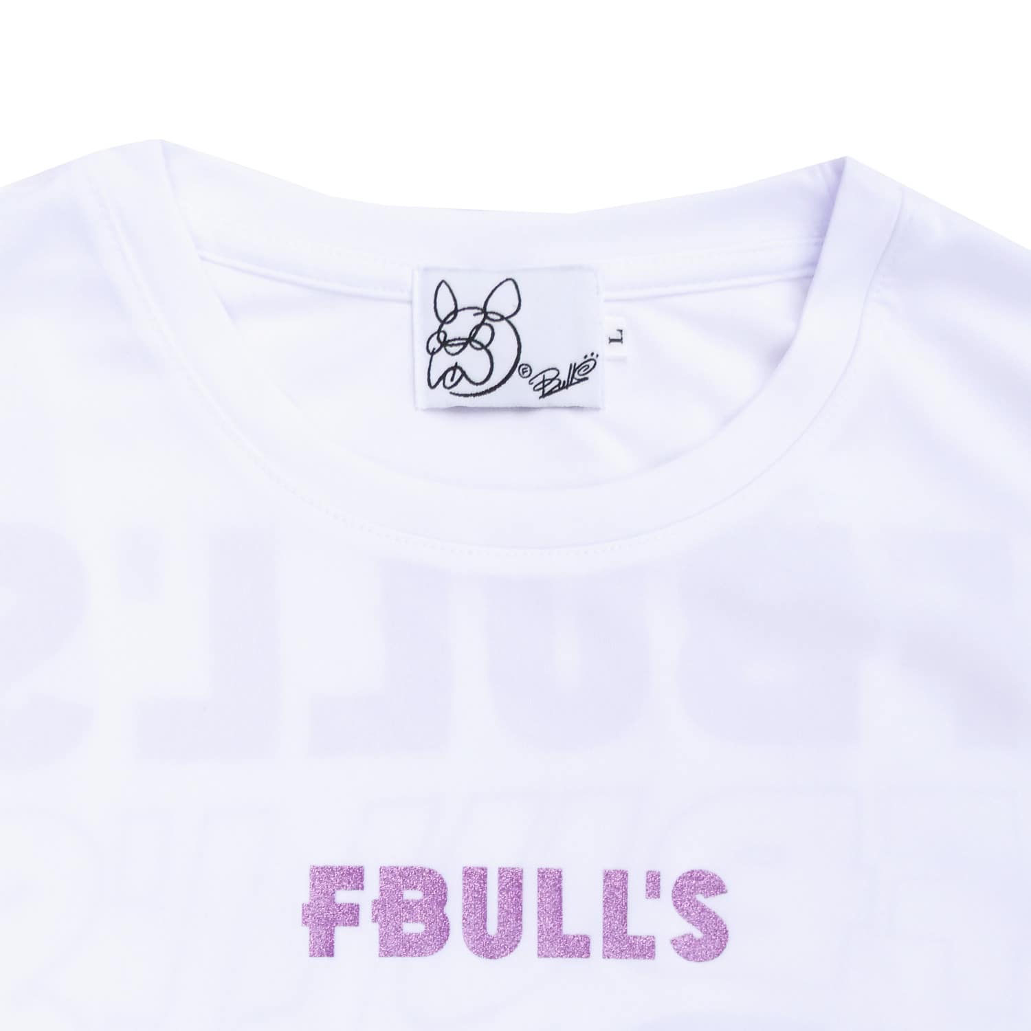 【F BULL’S】 グラデTシャツ - PURPLE［10月上旬から順次発送］ PURPLE M