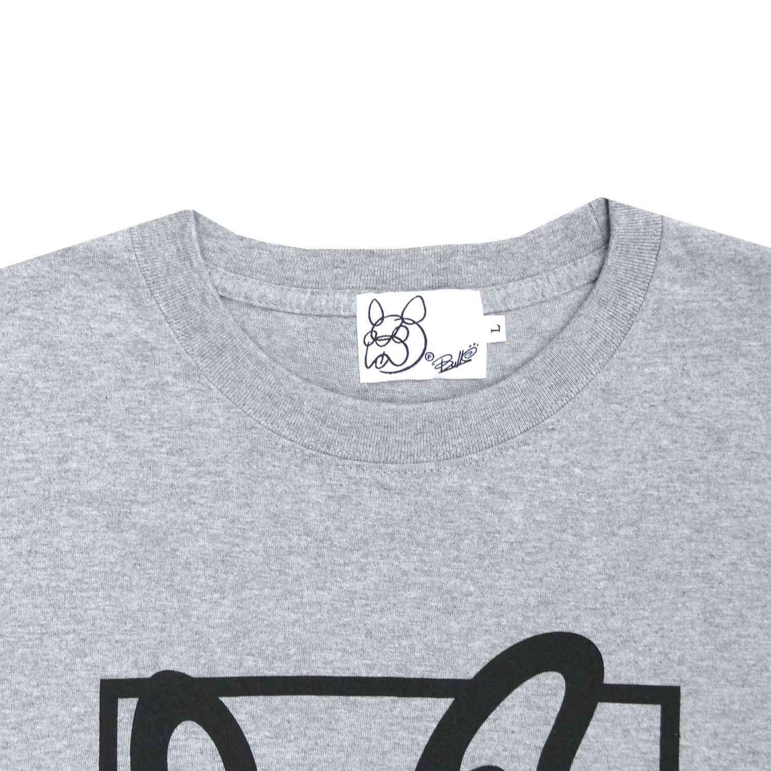 【F BULL’S】 パイドTシャツ - GRAY［10月上旬から順次発送］ GRAY M