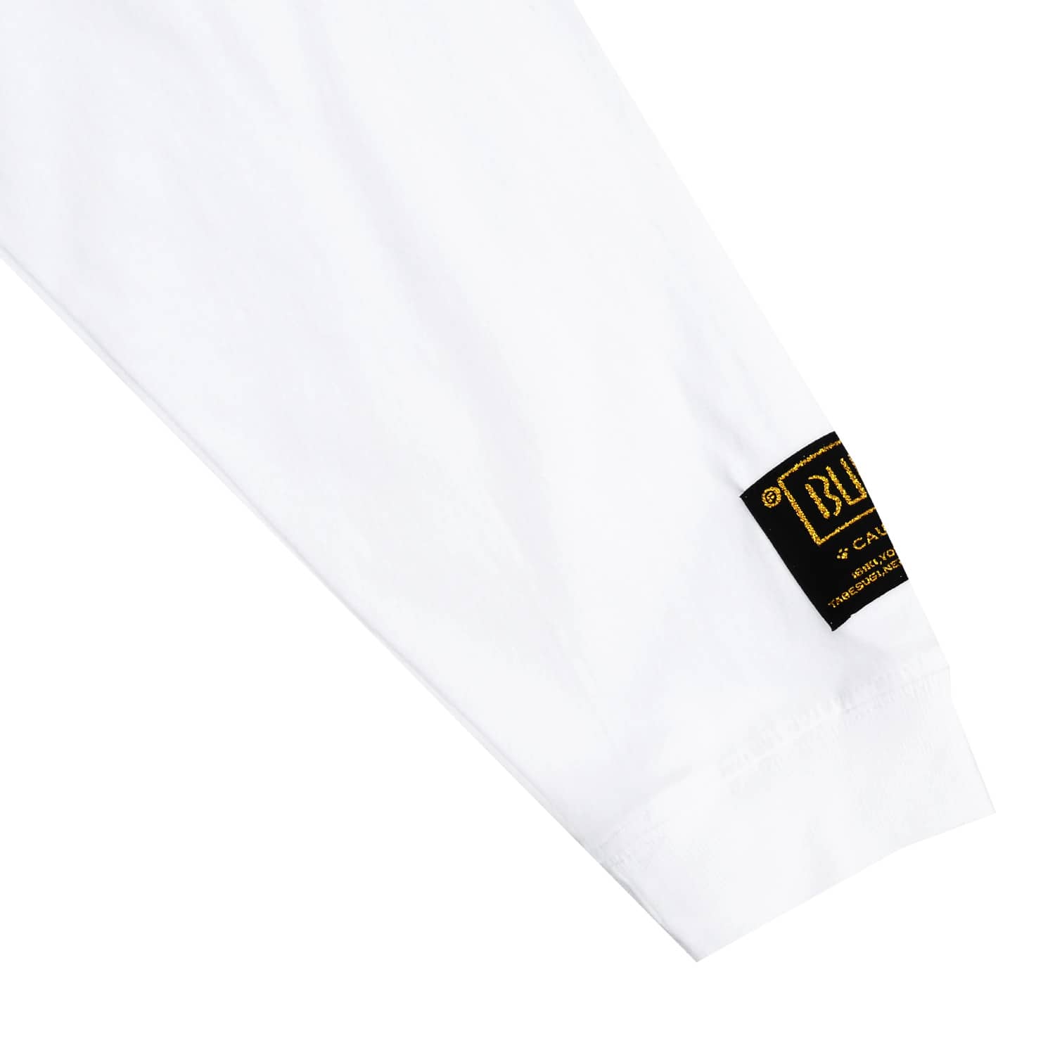 【F BULL’S】 エフブルひびわれロンT - WHITE［10月上旬から順次発送］ WHITE M