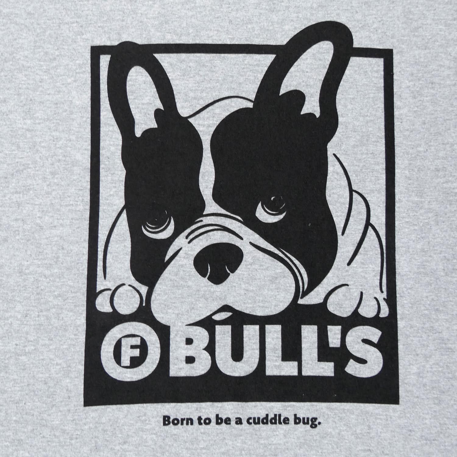 【F BULL’S】 パイドTシャツ - GRAY［10月上旬から順次発送］ GRAY M