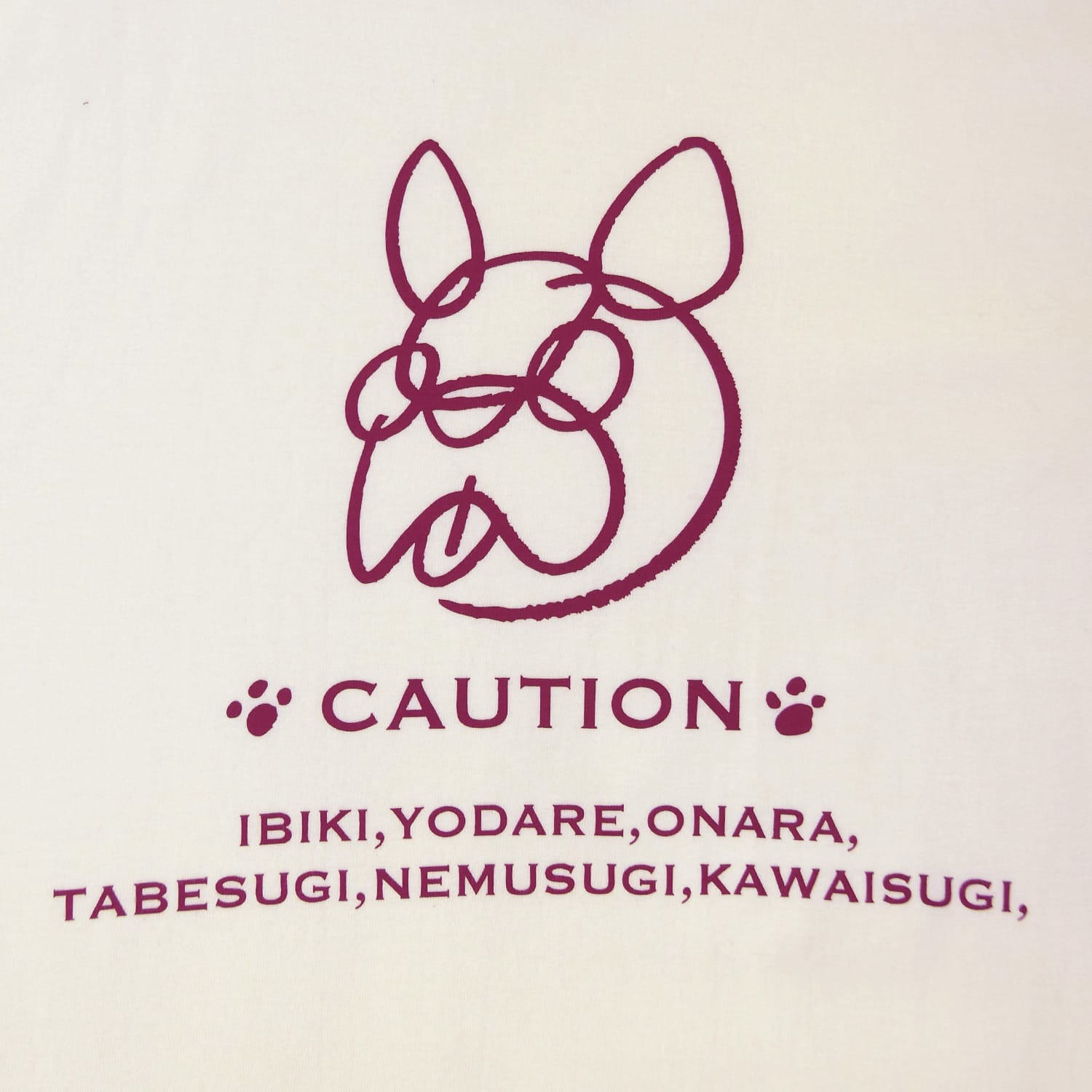 【F BULL’S】 ロゴTシャツ - IVORY［10月上旬から順次発送］ IVORY M