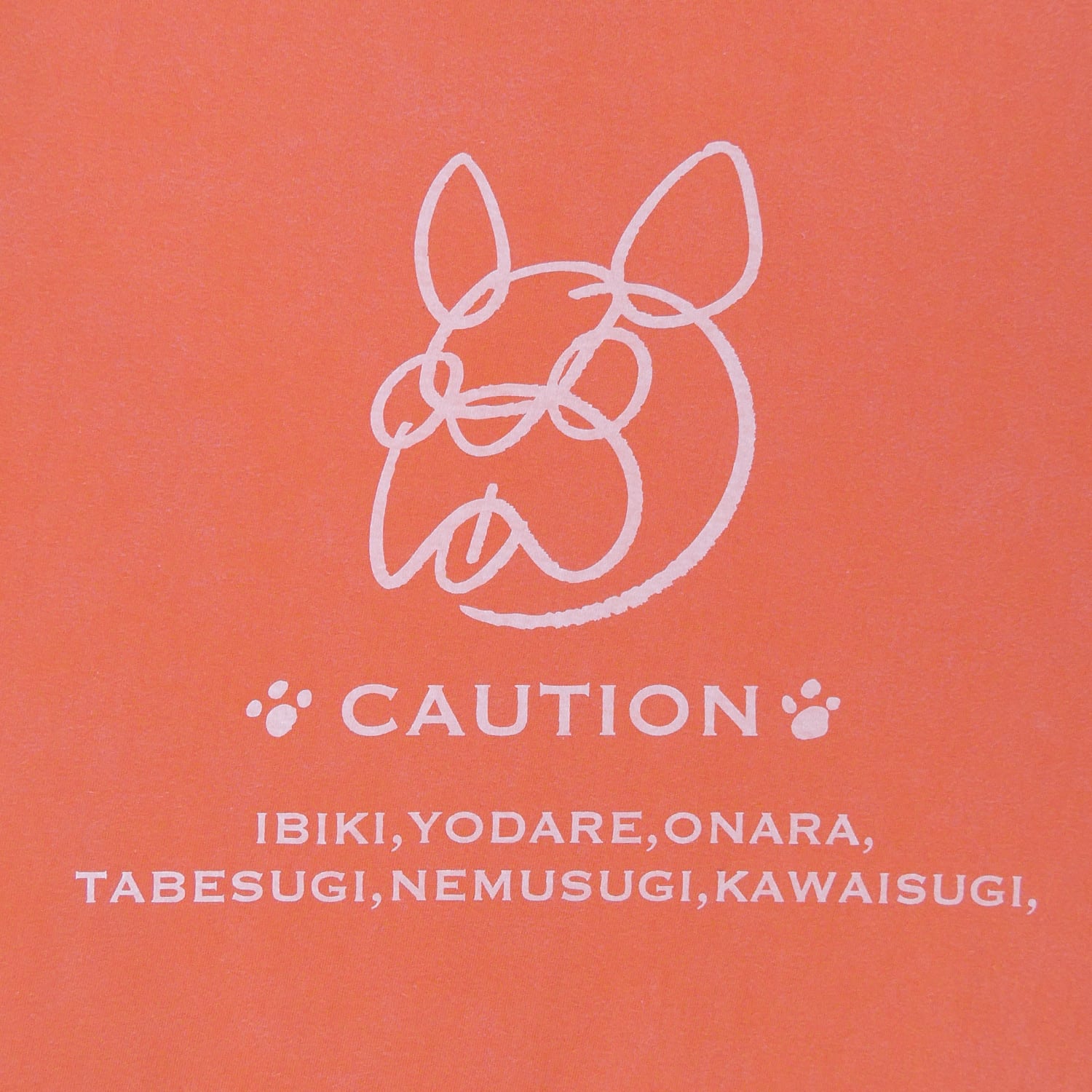 【F BULL’S】 ロゴTシャツ - VINTAGE ORANGE［10月上旬から順次発送］ VINTAGE ORANGE M