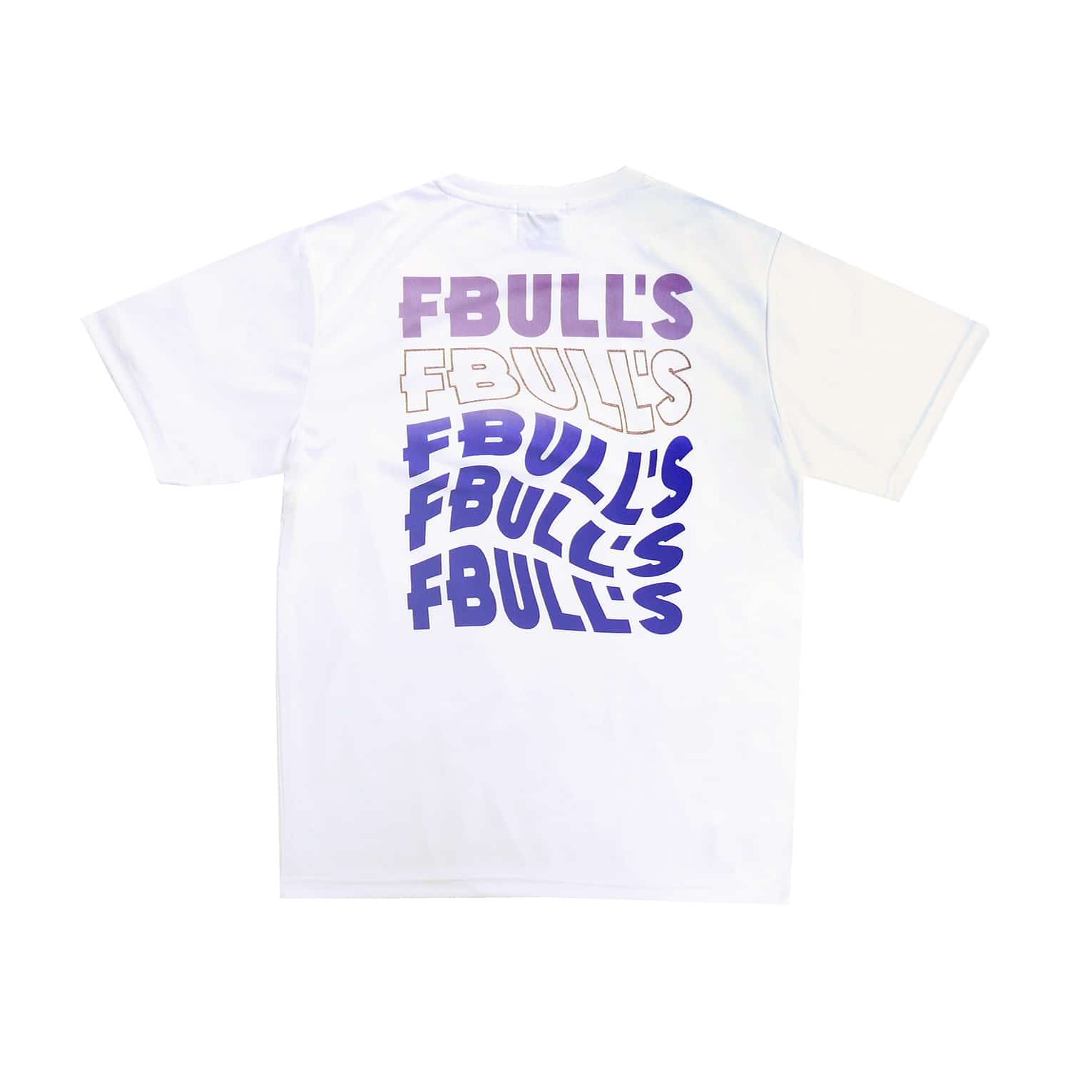 【F BULL’S】 グラデTシャツ - PURPLE［10月上旬から順次発送］ PURPLE M