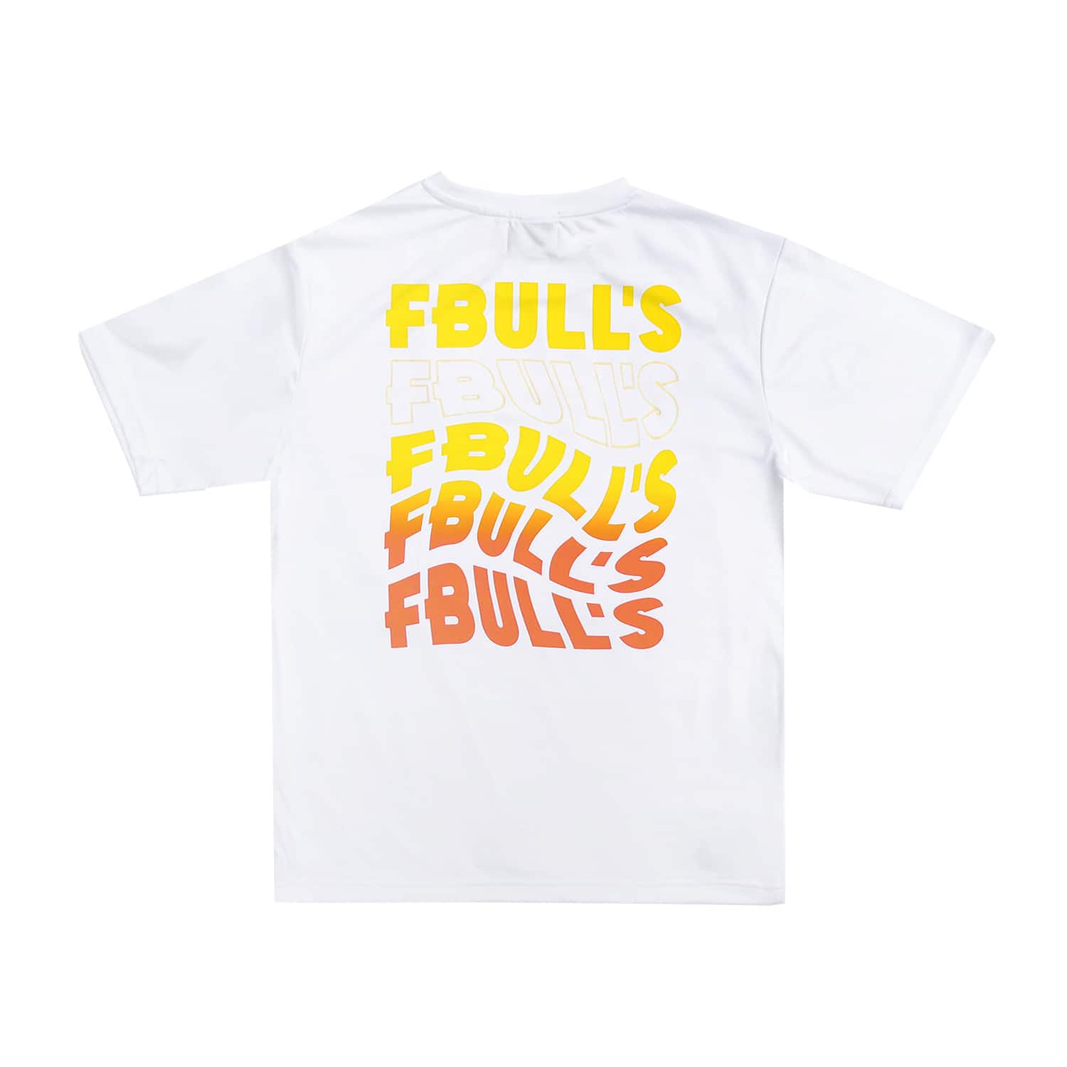 【F BULL’S】 グラデTシャツ - YELLOW［10月上旬から順次発送］ YELLOW M