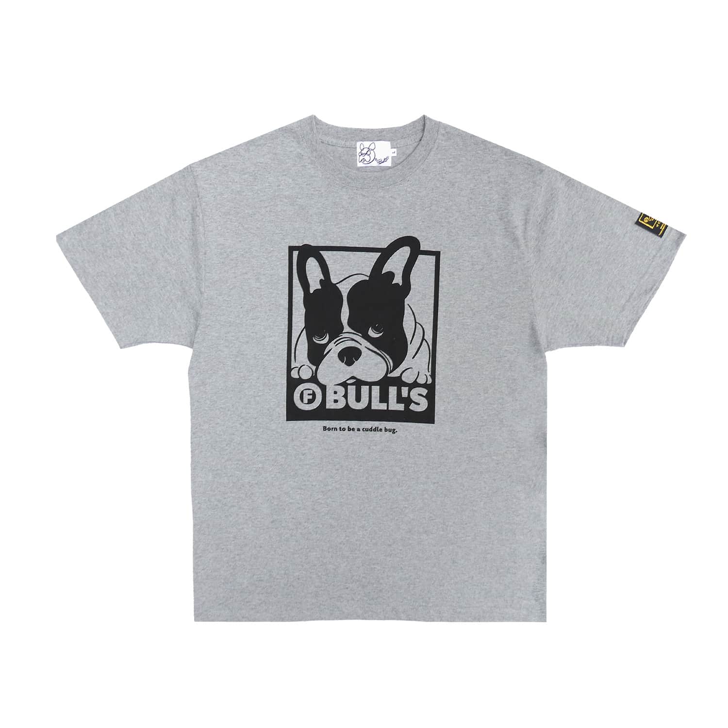 【F BULL’S】 パイドTシャツ - GRAY［10月上旬から順次発送］ GRAY M