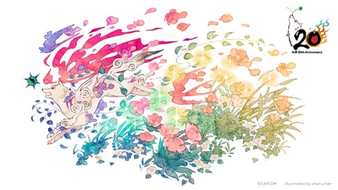 大神20th×おはるちゃん ～花咲く筆しらべ～