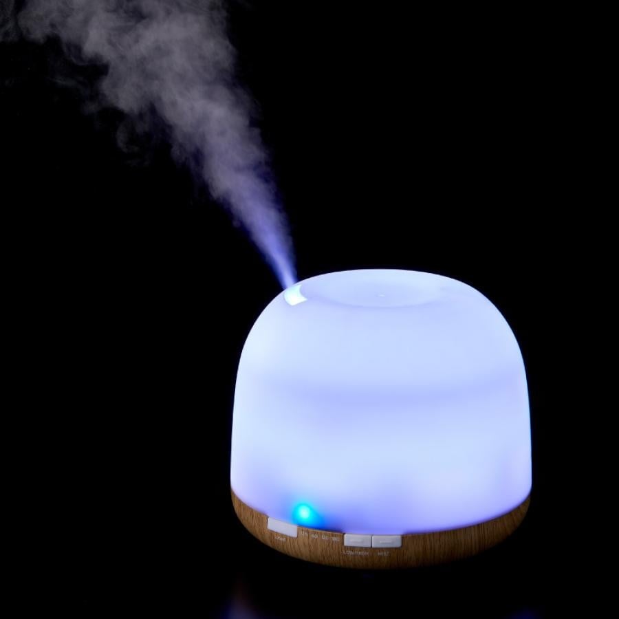アロマ加湿器ミストディフューザー イルミナ ナチュラル｜ 生活の木