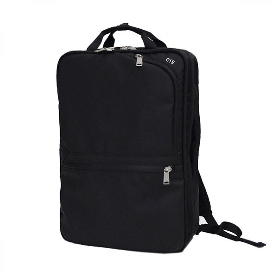 【CIE】 VARIOUS PUコーティング2WAYビジネスリュック L ブラック 021804