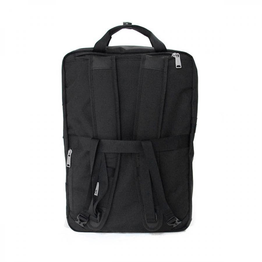 【CIE】 VARIOUS PUコーティング2WAYビジネスリュック L ブラック 021804