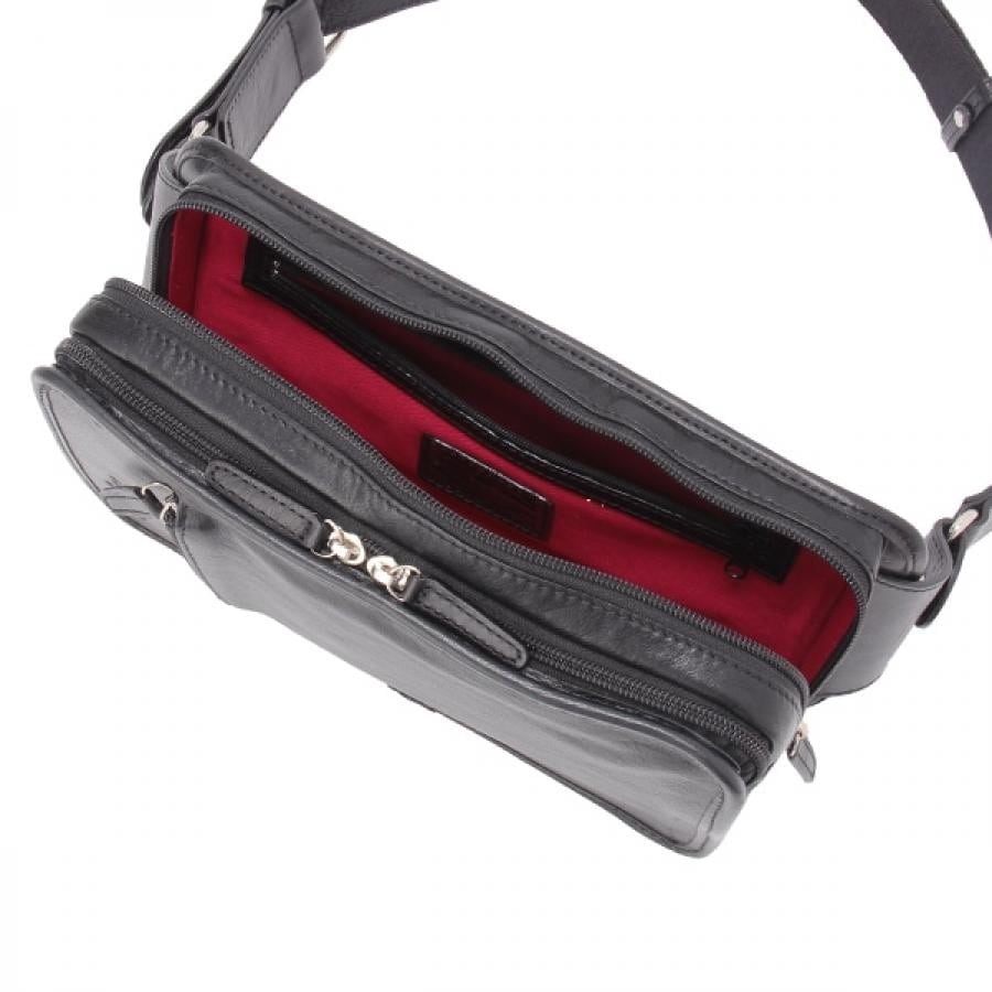 【DOCHE】ウエスト ボディ バッグ ブラック LBC-5322 BK