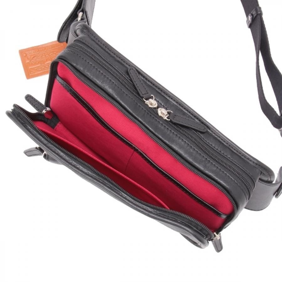 【DOCHE】ウエスト ボディ バッグ ブラック LBC-5322 BK