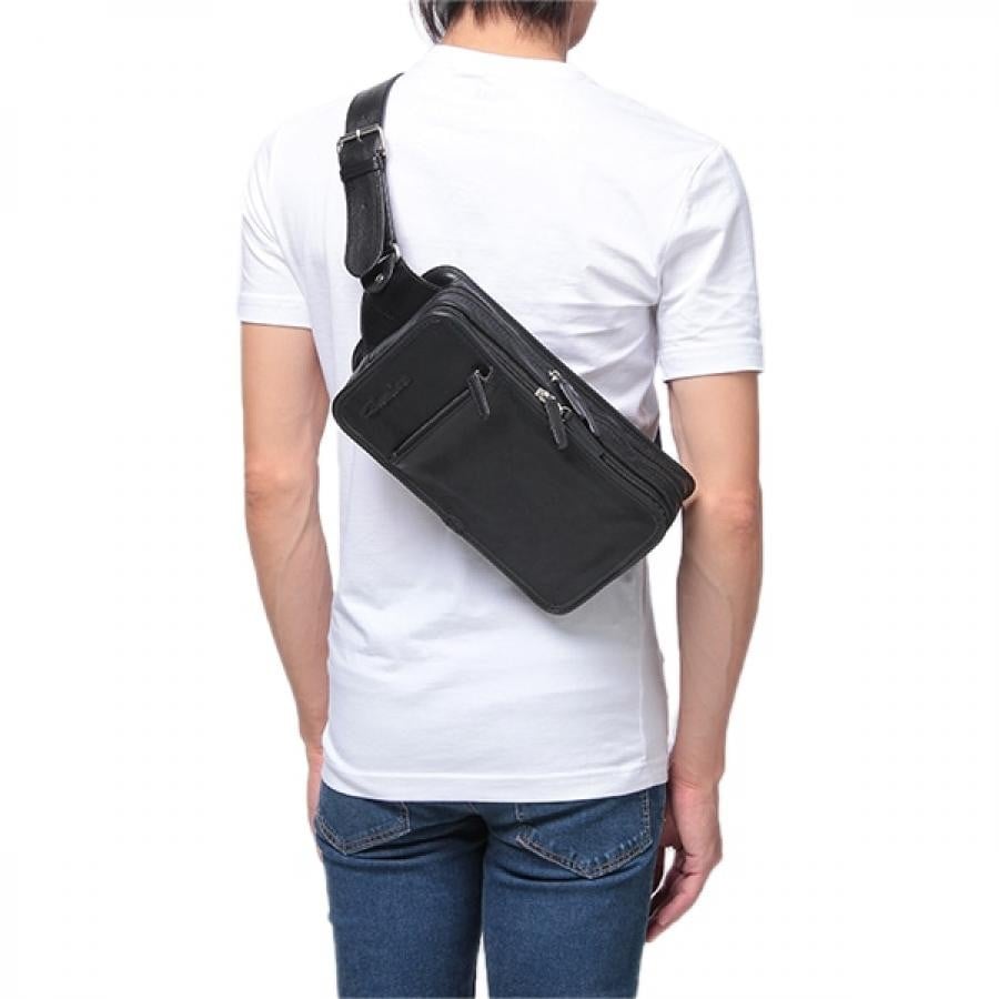 【DOCHE】ウエスト ボディ バッグ ブラック LBC-5322 BK