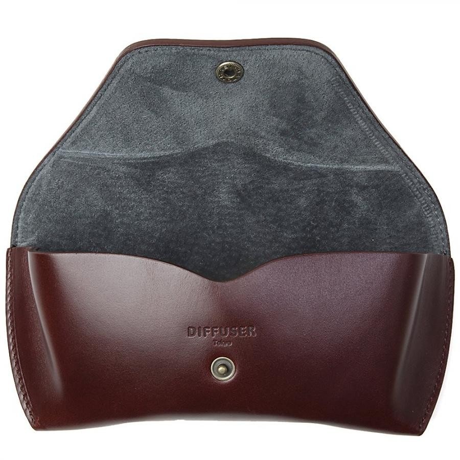 DIFFUSER   オイルレザーケース　Dark Green&Pink Dark Green&Pink