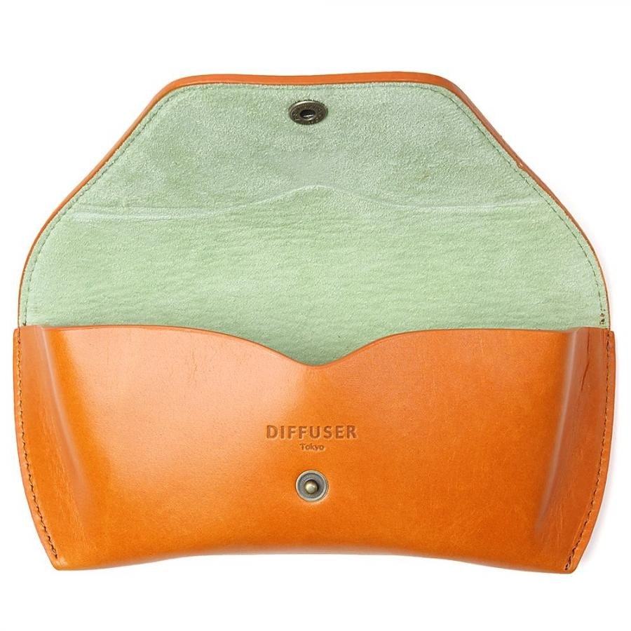 DIFFUSER   オイルレザーケース　Dark Green&Pink Dark Green&Pink