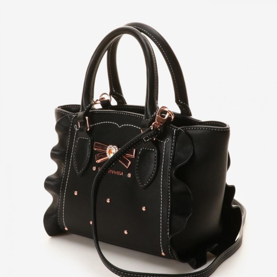 リボンスタッズフラッター(ミニ) 【ブラック】 ブラック 0