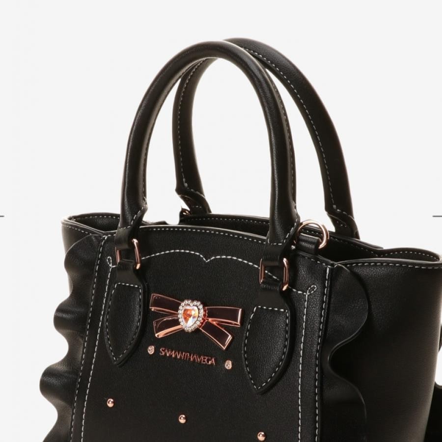 リボンスタッズフラッター(ミニ) 【ブラック】 ブラック 0