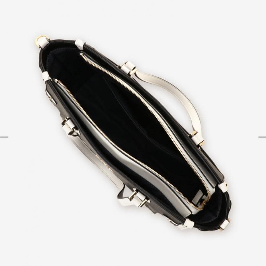 シンプルビジュートートバッグ ブラック 0