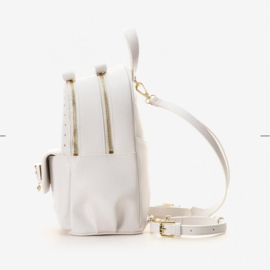 ビジューリボンリュック(小) ホワイト 0