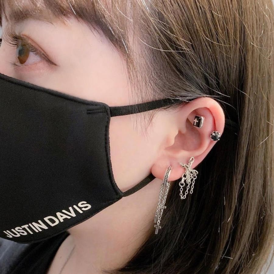 BABY EMINEM ピアス GOLD.F/ONYX