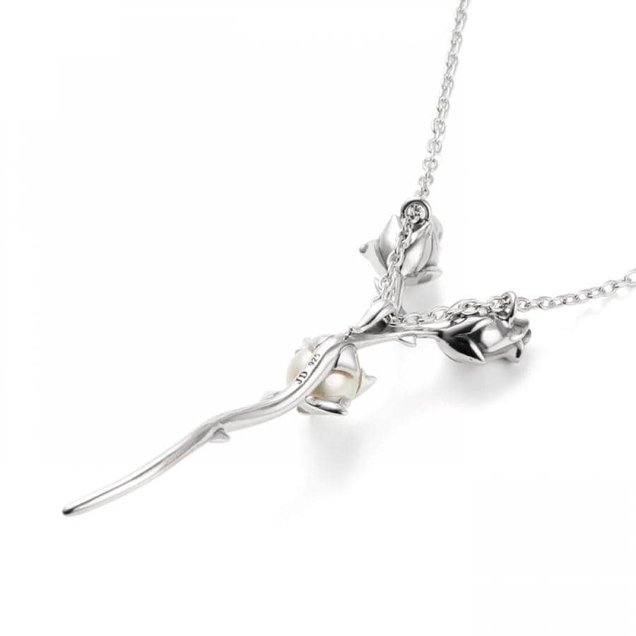 HOLY ROSES ネックレス GOLDFINISH/WHITE PEARL 50cm