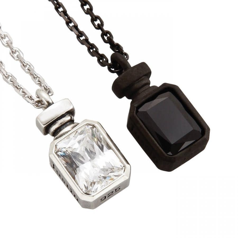 COCO ネックレス（黒） BLACKFINISH 50cm