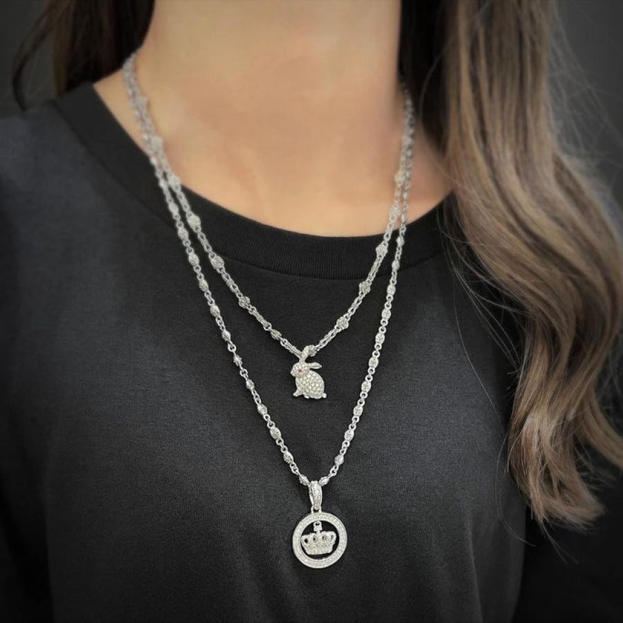 BOHEMIAN チェーン BLACKENED 50cm