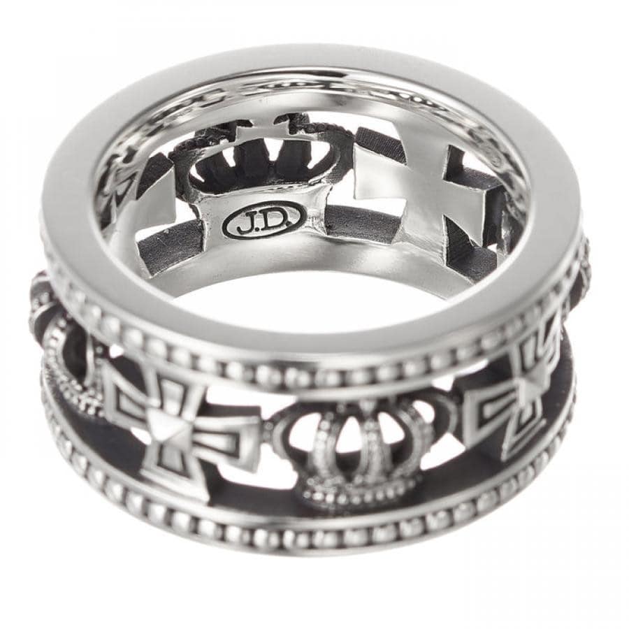 MEDIEVAL WEDDING BAND リング BLACKENED 25号