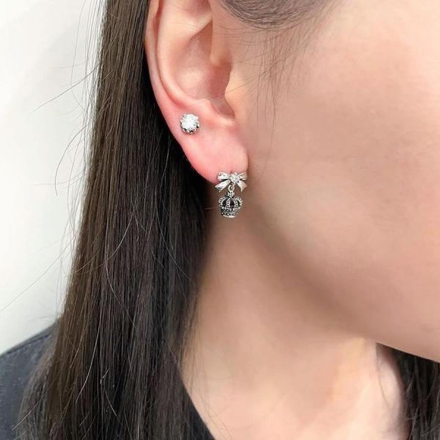 DEBUTANT ピアス SHINY/BLACK